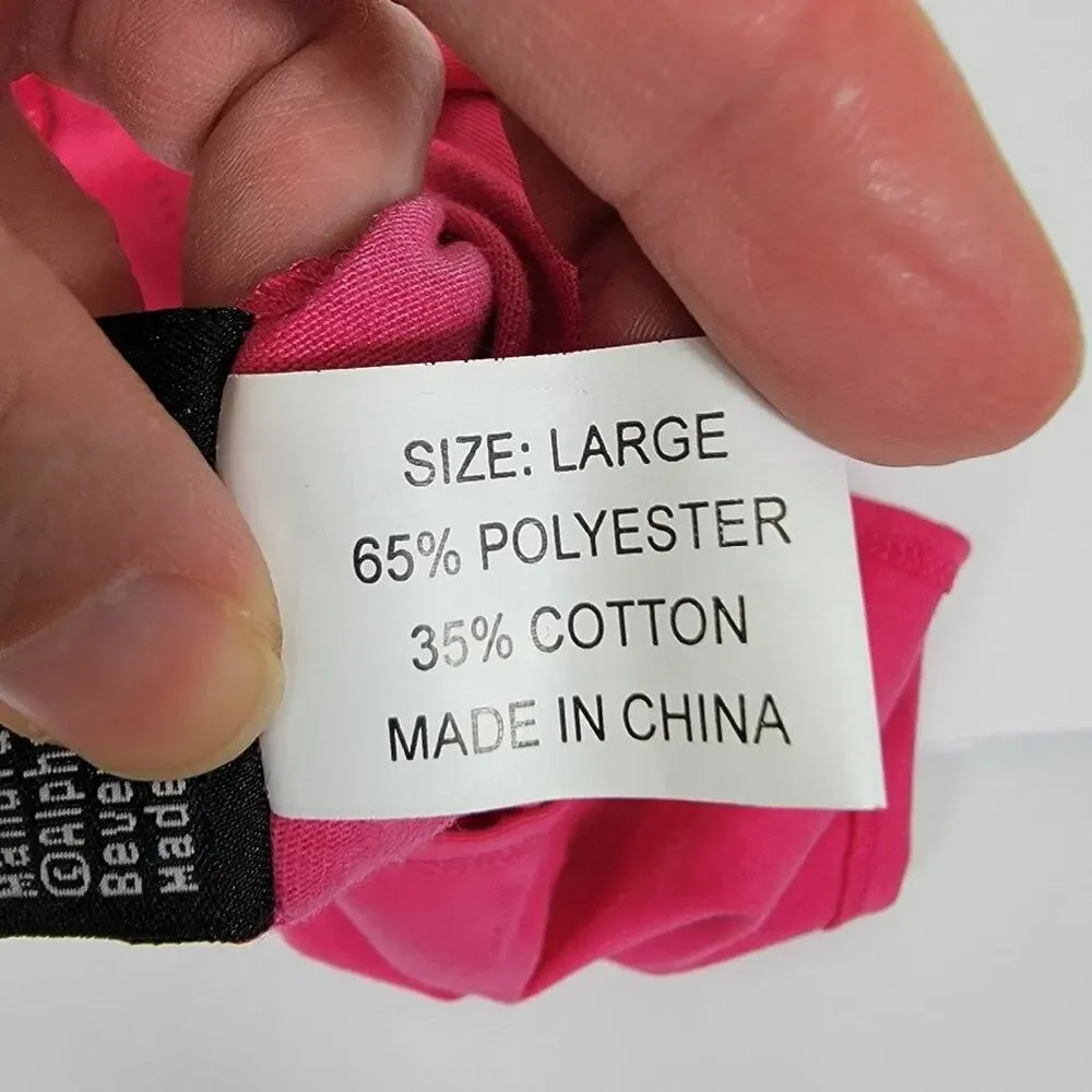Zack & Zoey Dog Dress Pink Gingham Polo Dress Pet Outfit Size L Dog Clothing NEW